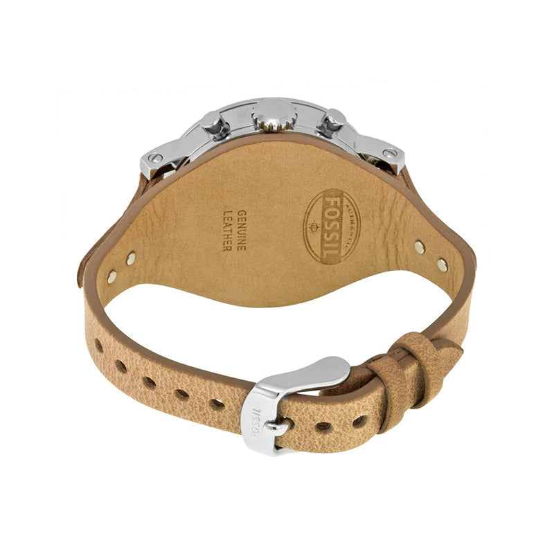 Fossil ES3625 Boyfriend Chronograph White Dial Women's Watch