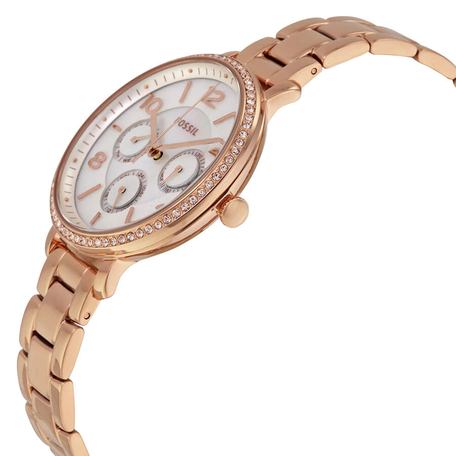Fossil ES3757 Jacqueline Multi-Function Mother of Pearl Dial Women's Watch
