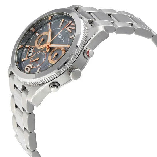Fossil ES3880 Perfect Boyfriend Gray Mother Of Pearl Dial Women's Watch
