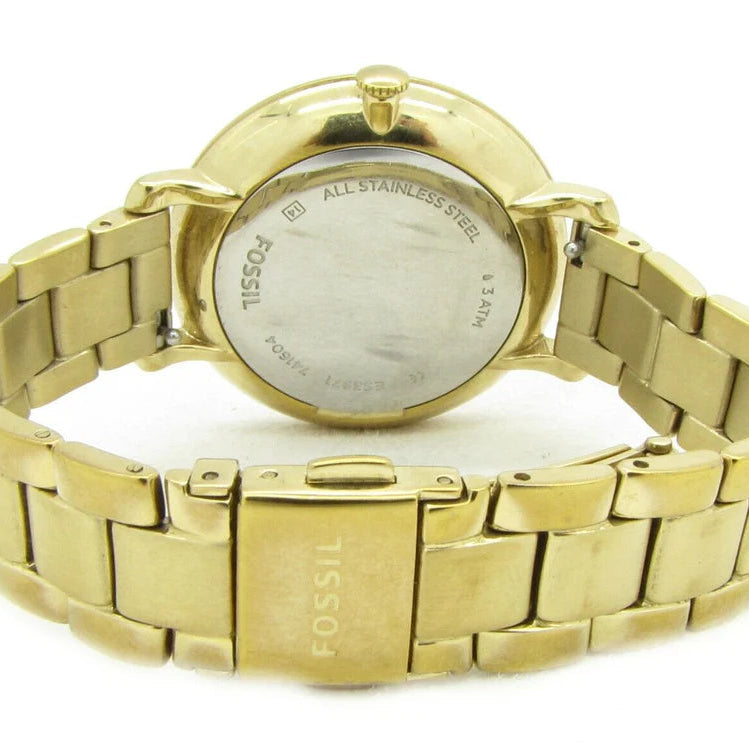 Fossil ES3971 Jacqueline Gold Tone Dial Women's Watch