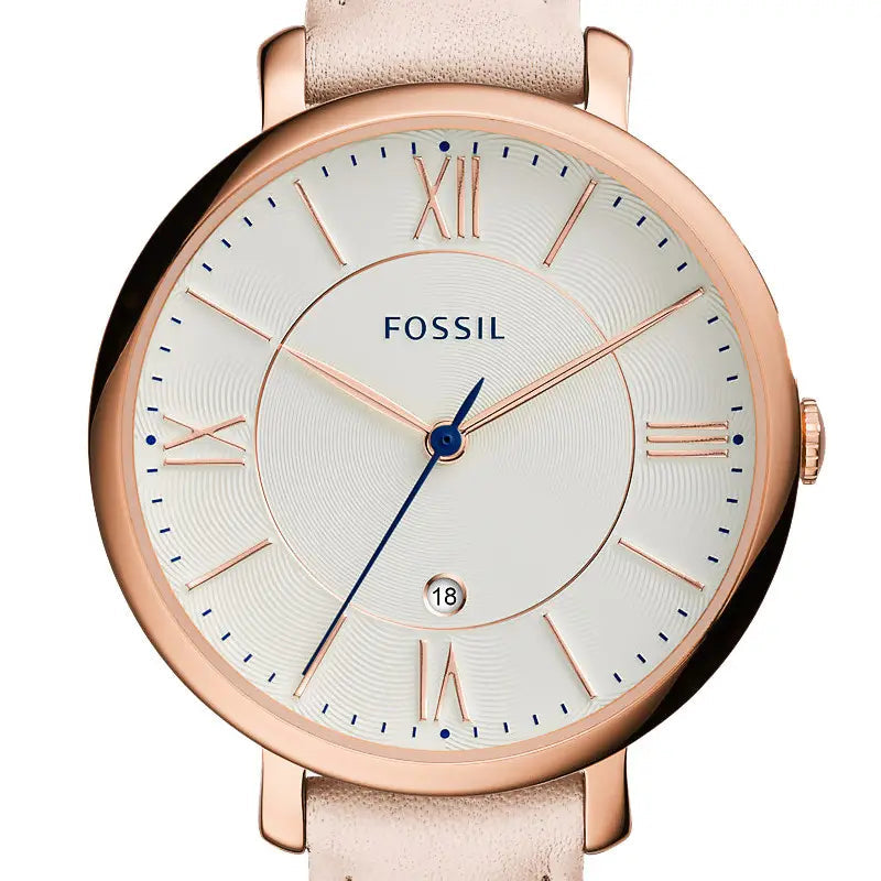 Fossil ES3988 Jacqueline Quartz Stainless Steel and Leather Women's Watch