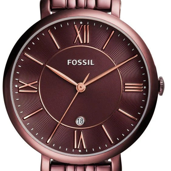 Fossil ES4100 Jacqueline Red Ion-plated Women's Watch