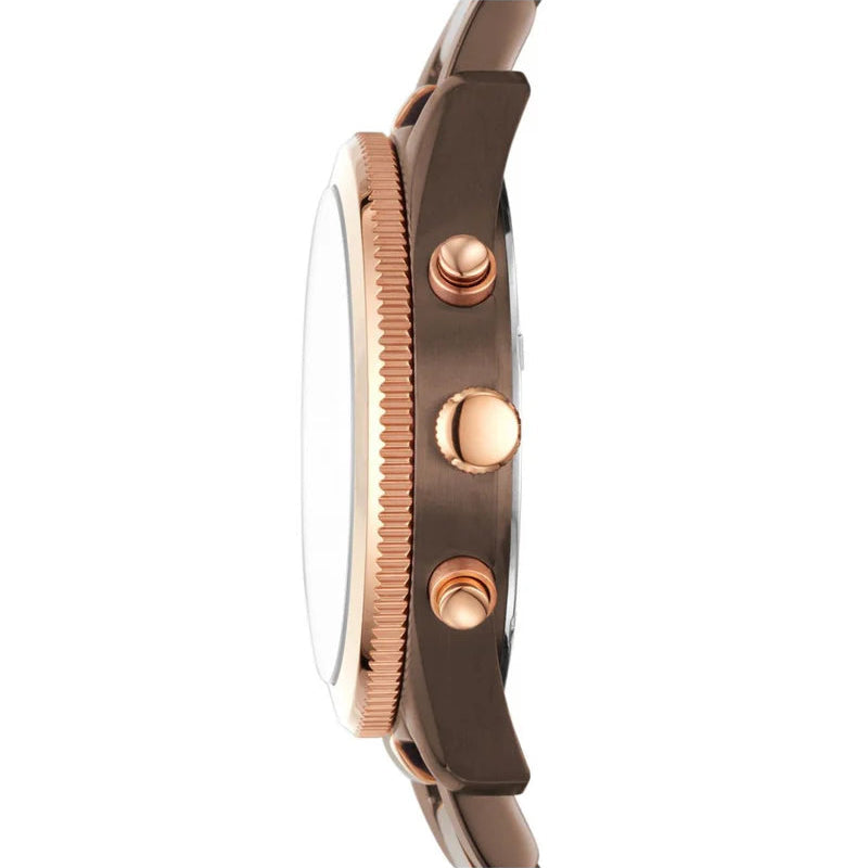 Fossil ES4284 Perfect Boyfriend Multifunction Brown Rose Women's Watch