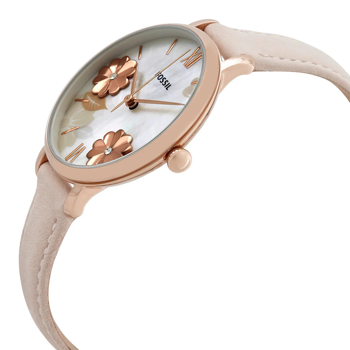 Fossil ES4671 Jacqueline Quartz White Dial Women's Watch