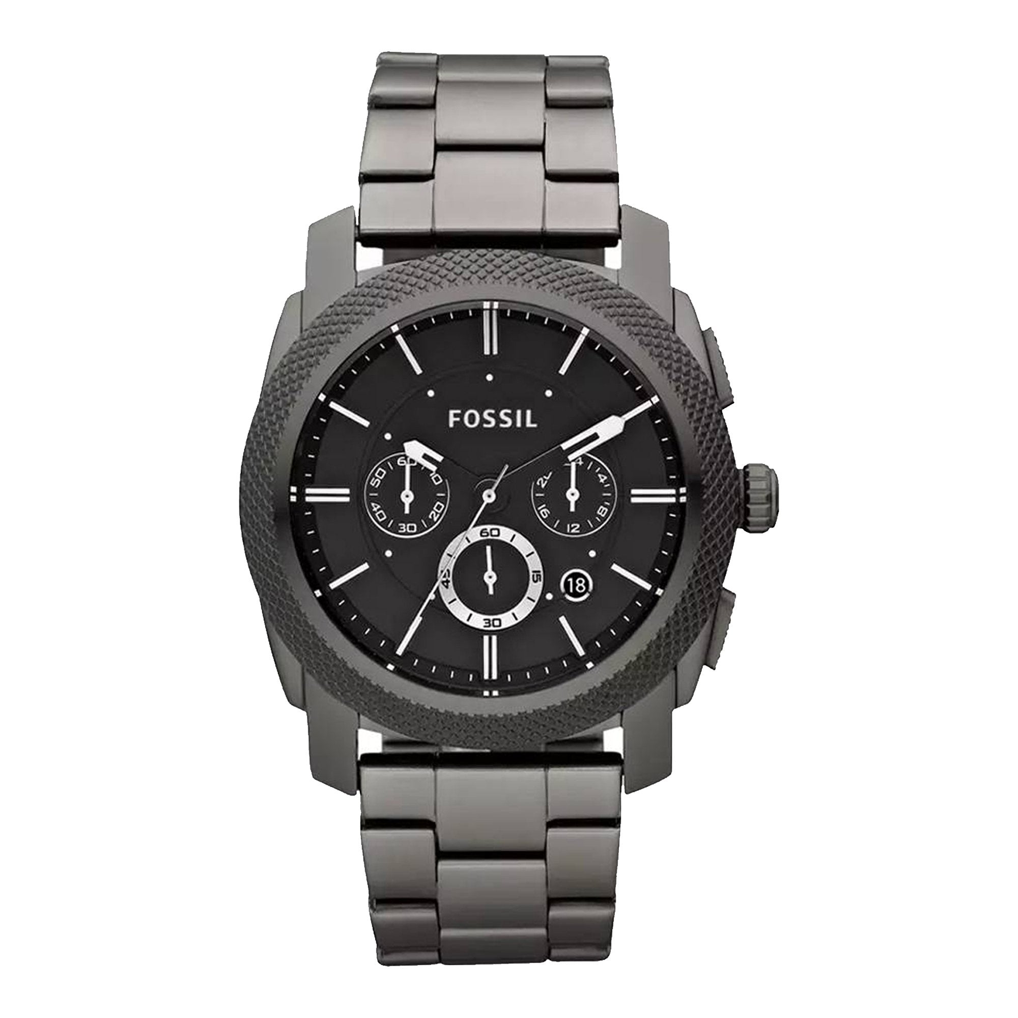 Fossil FS4662 Machine Black Dial Men's Watch – WATCH ACES