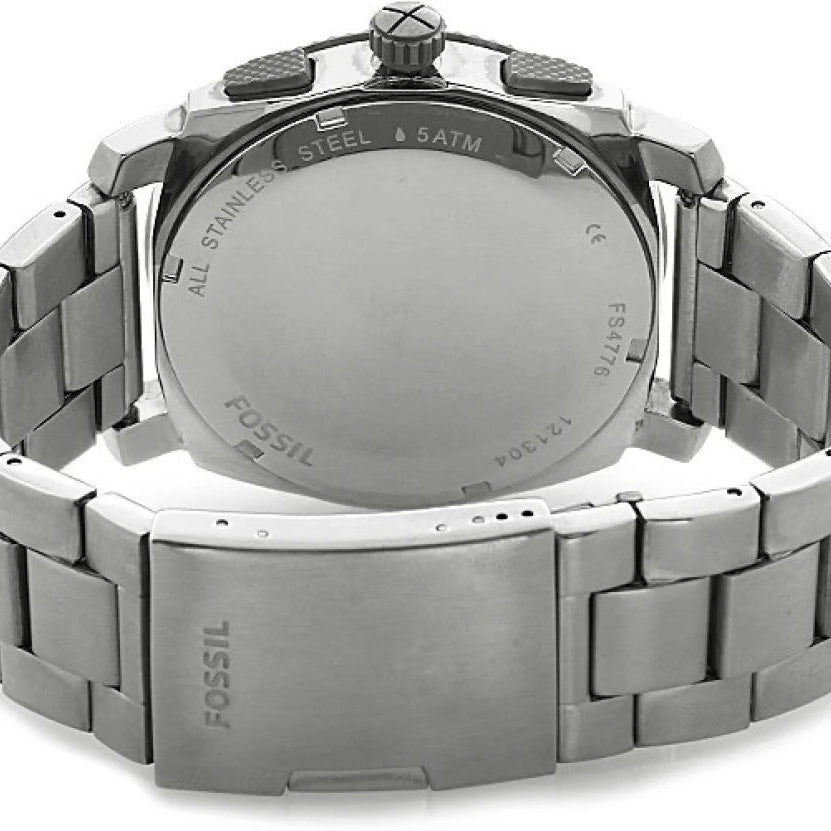 Fossil FS4776 Machine Black Dial Men's Watch