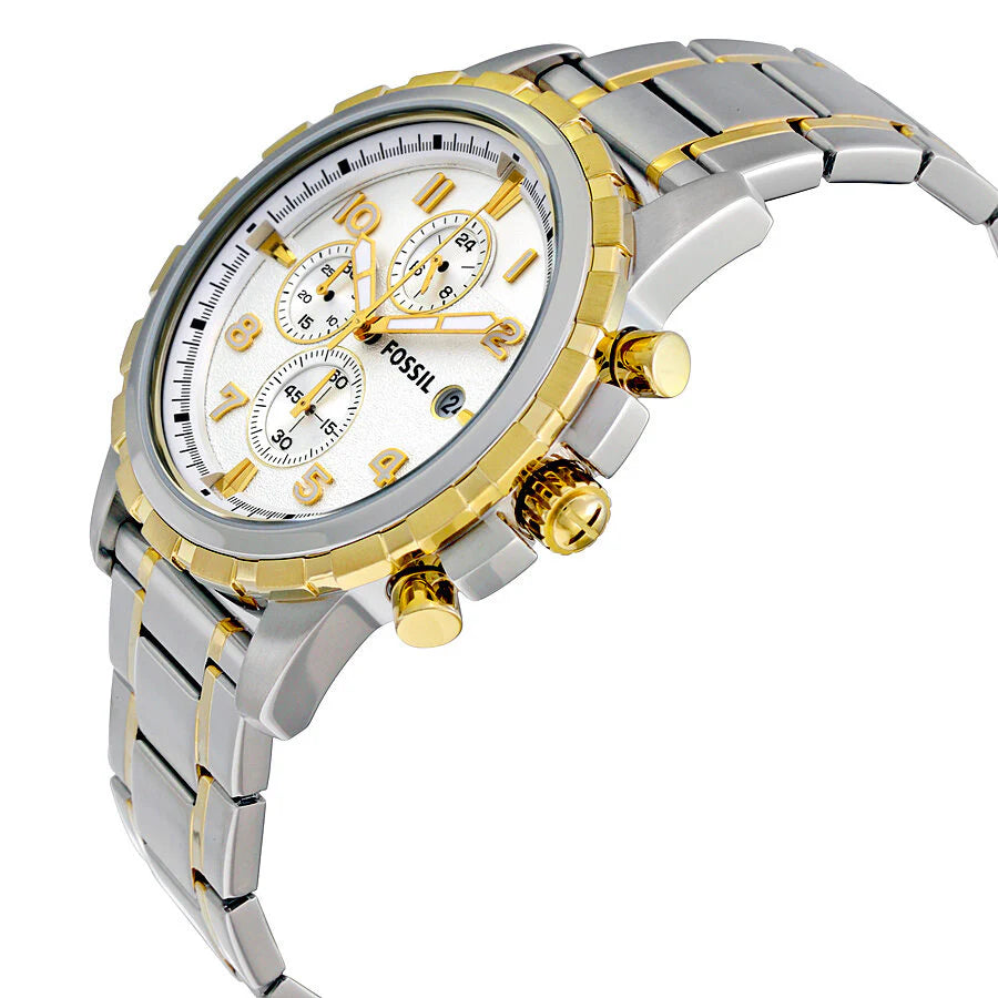 Fossil FS4795 Chronograph Two Tone Men's Watch