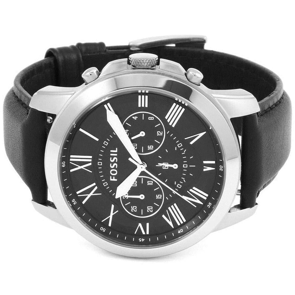 Fossil FS4812 Grant Leather Strap Men's Watch