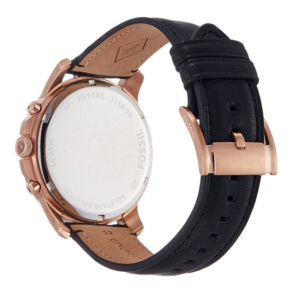 Fossil FS5085 Grant Leather Strap Men's Watch
