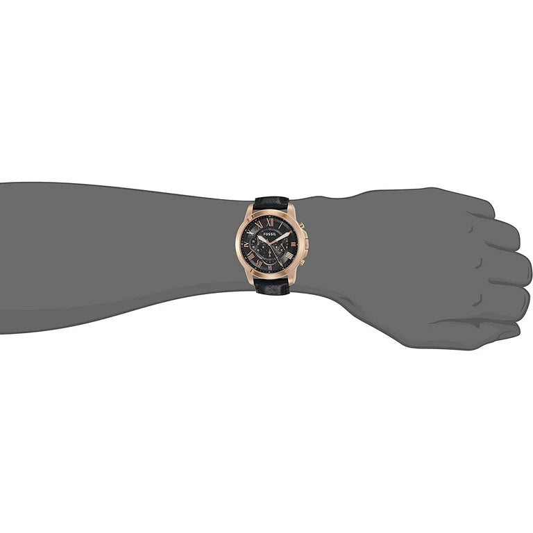 Fossil FS5085 Grant Leather Strap Men's Watch