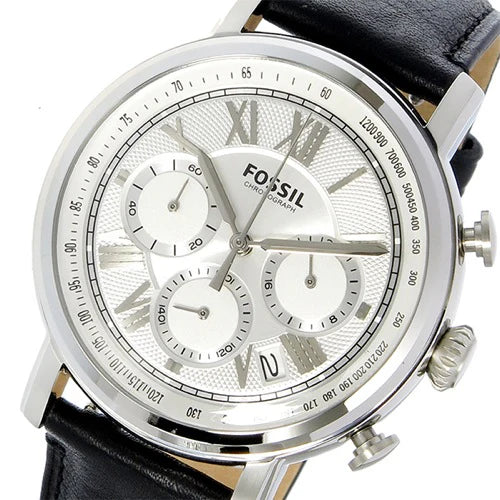 Fossil FS5102 Buchanan Silver Dial Men's Watch