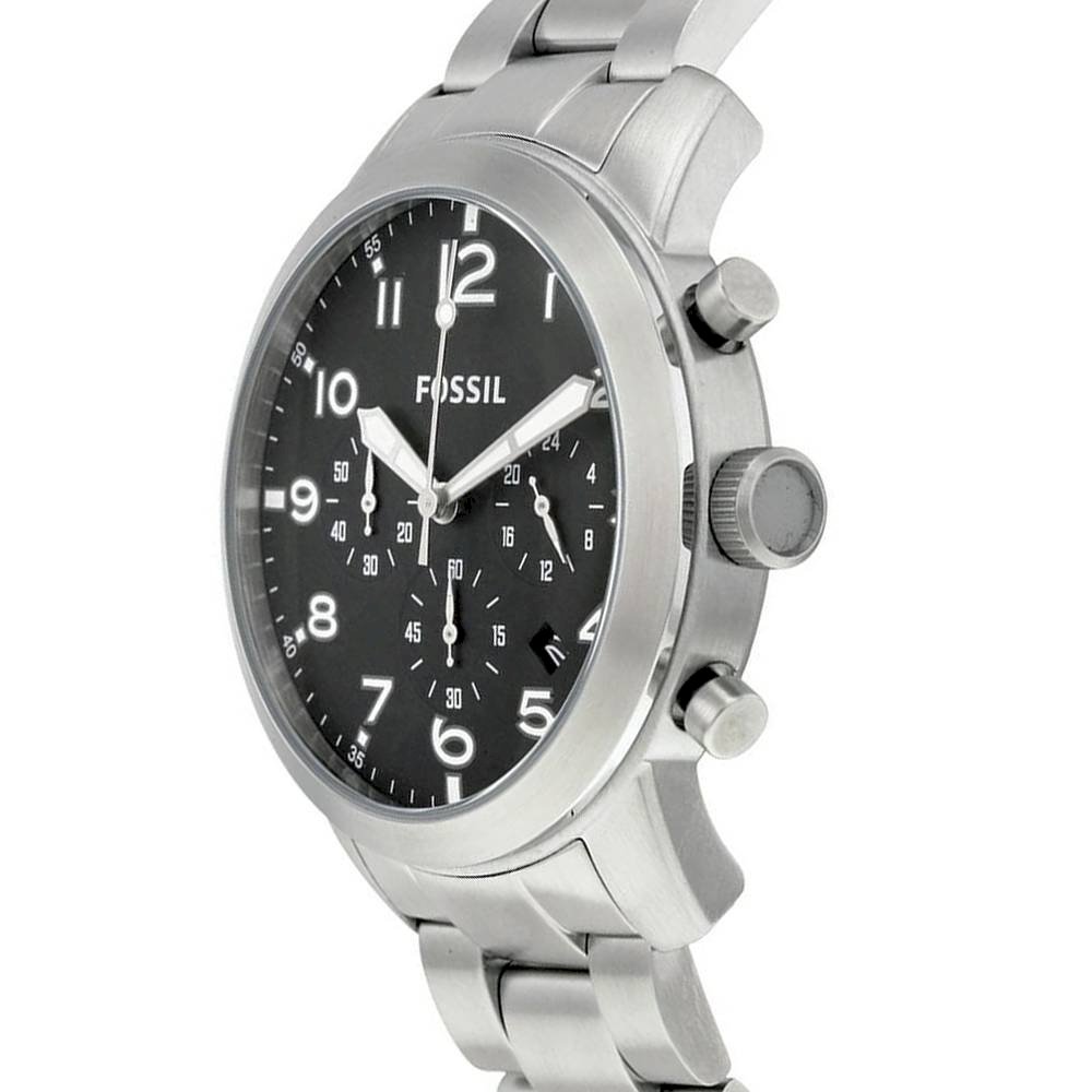 Fossil FS5141 Pilot Chronograph Black Dial Men's Watch