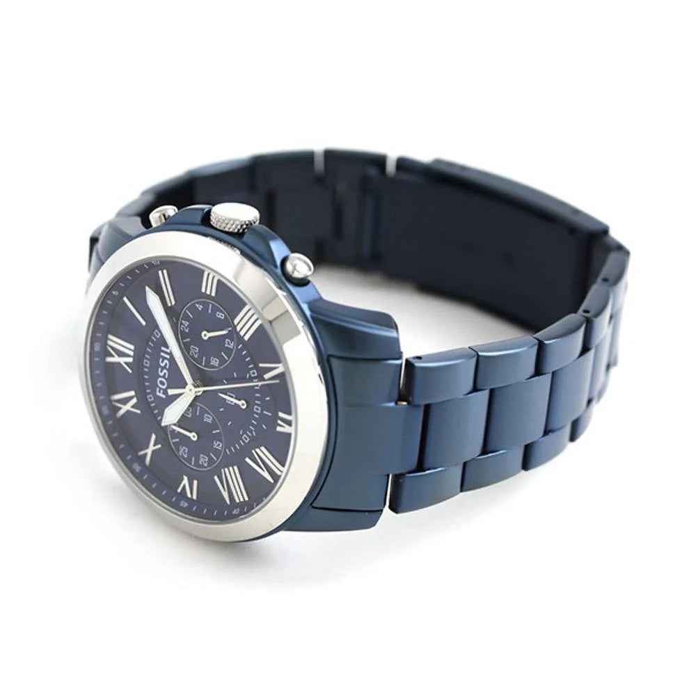 Fossil FS5230 Grant Blue Dial Men's Watch