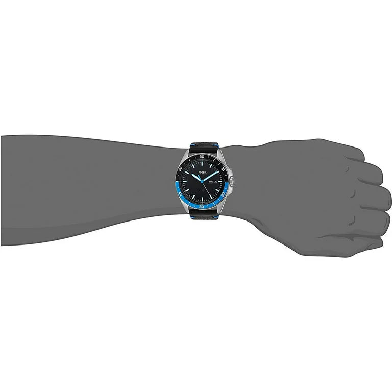 Fossil FS5321 Sport 54 Black Dial Men's Watch