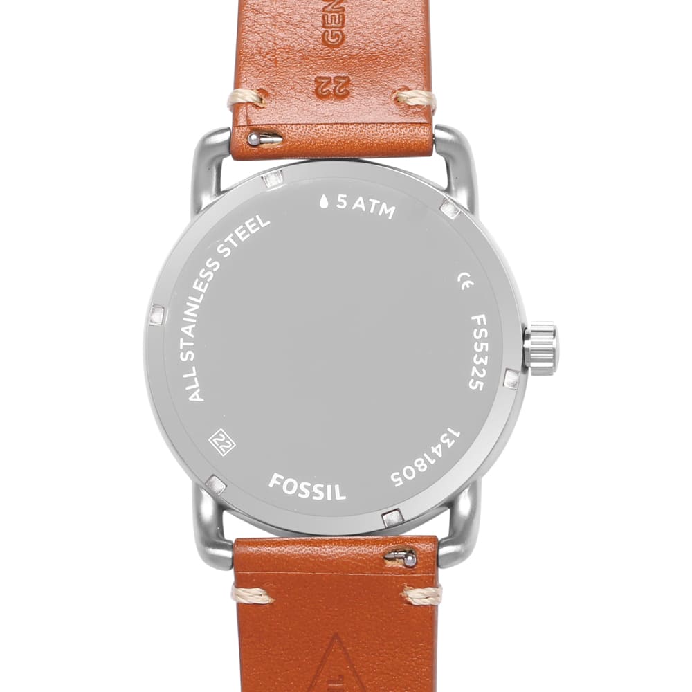 Fossil FS5325 Commuter Blue Dial Men's Watch