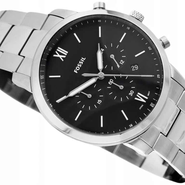 Fossil FS5384 Neutra Chronograph Quartz Black Dial Men's Watch