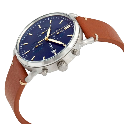 Fossil FS5401 Commuter Brown Leather Men's Watch
