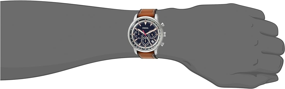 Fossil FS5414 Goodwin Brown Leather Men's Watch