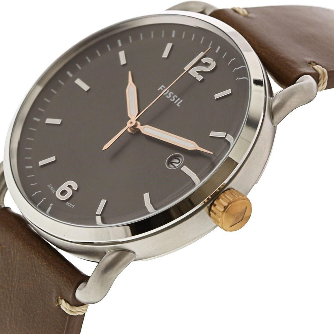 Fossil FS5417 Brown Leather Men's Watch