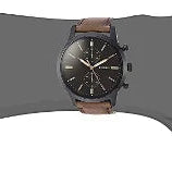 Fossil FS5437 Townsman Chronograph Brown Satin Dial Men's Watch