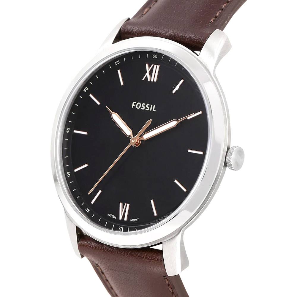 Fossil FS5464 Minimalist Leather Men's Watch