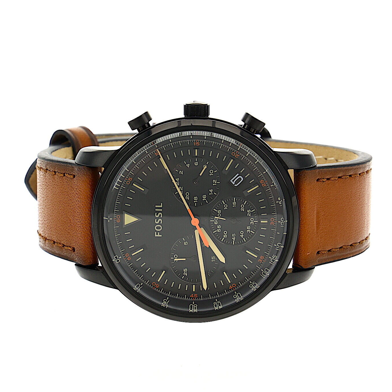 Fossil FS5501 Goodwin Black Dial Men's Watch