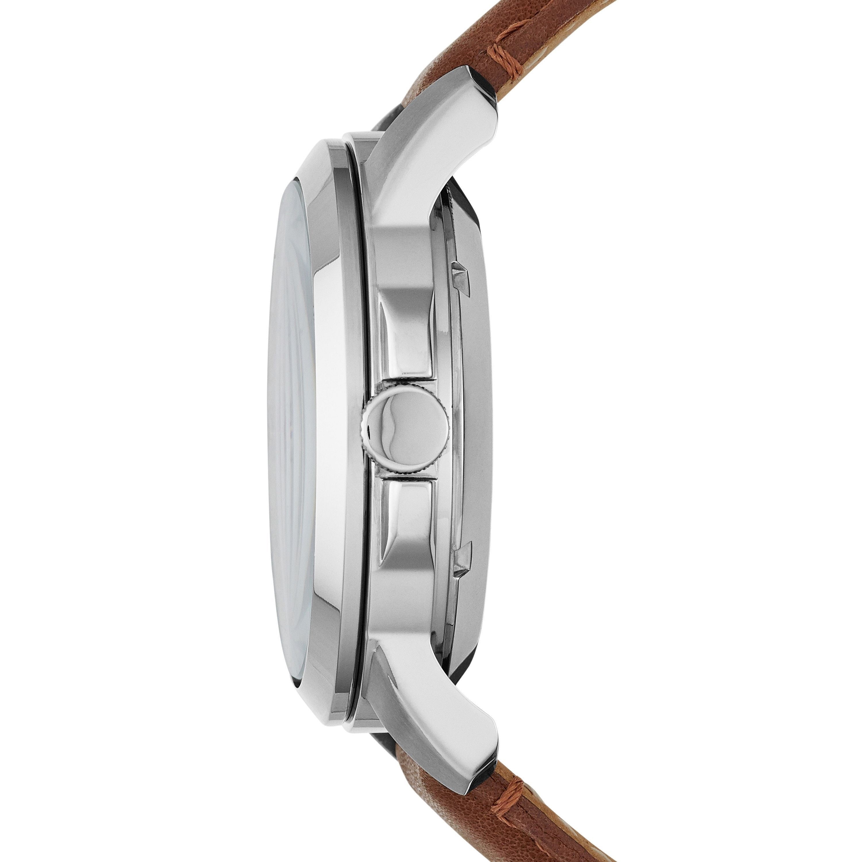 Fossil ME1144 Grant Twist Multi-Function Beige Dial Men's Watch