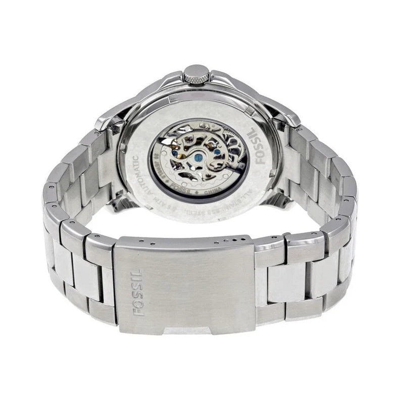 Fossil ME3055 Grant Black Skeleton Dial Men's Watch