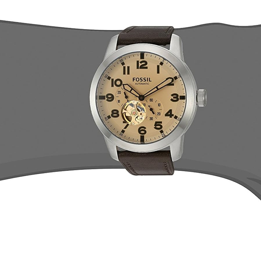Fossil ME3119 Pilot 54 Silver Dial Men's Watch