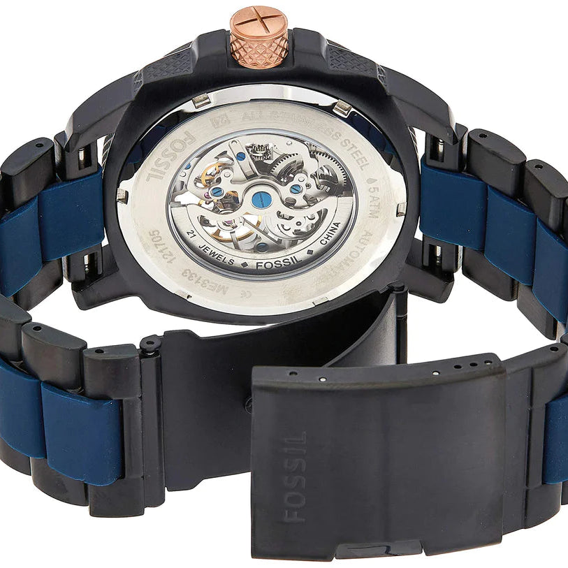 Fossil ME3133 Skeleton Dial Men's Watch