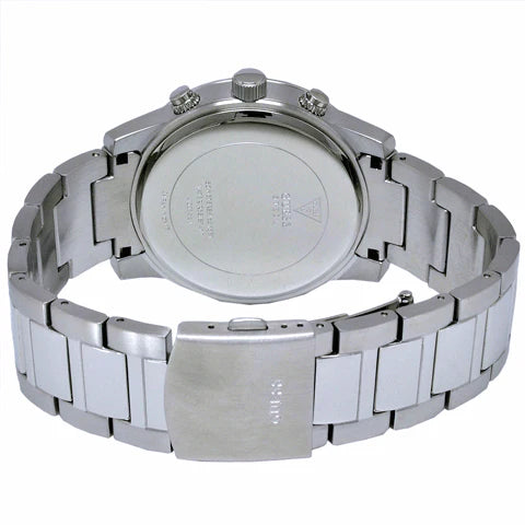 Guess W0075G1 Executive Black Dial Chronograph Stainless Steel Men's Watch