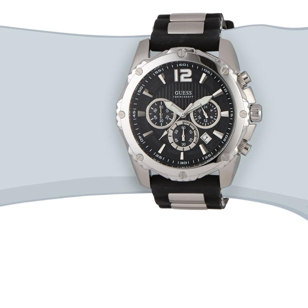 Guess W0167G1 Intrepid Silver Sport Men’s Men’s Watch