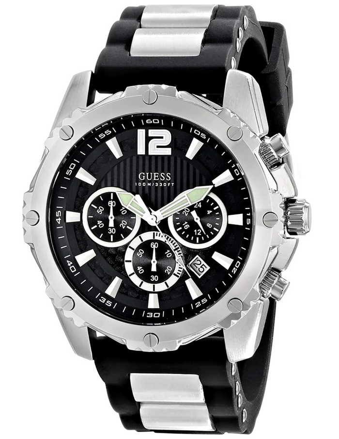Guess W0167G1 Intrepid Silver Sport Men’s Men’s Watch