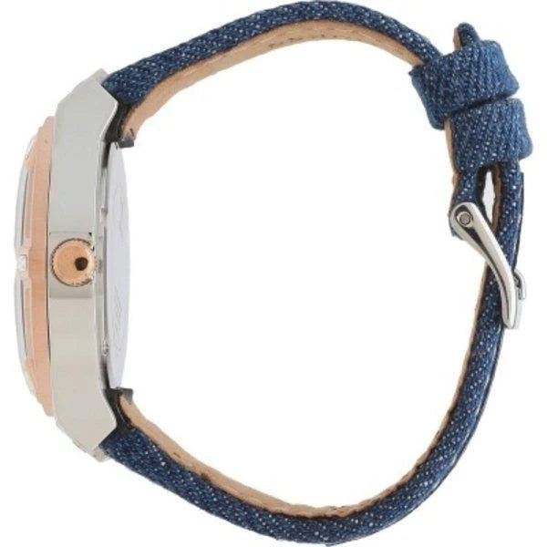 Guess W0289L1 Denim Dial Blue Denim Leather Women's Watch