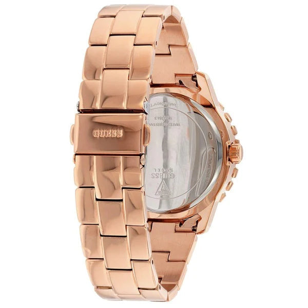 Guess W0335L3 Crystal Paved Rose Gold Women's Watch