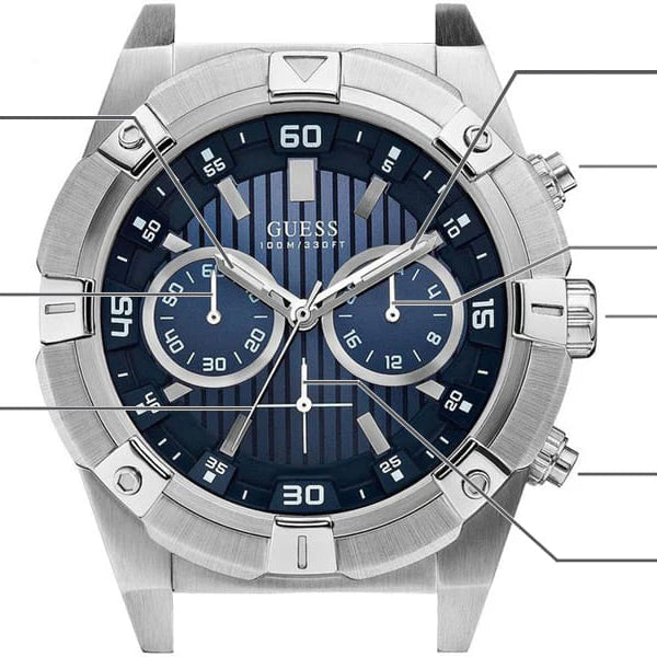 Guess W0377G2 Case Mineral Men's Watch