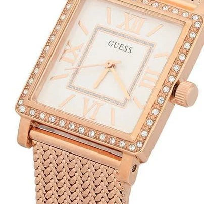 Guess W0826L3 Analog White Dial Women's Watch