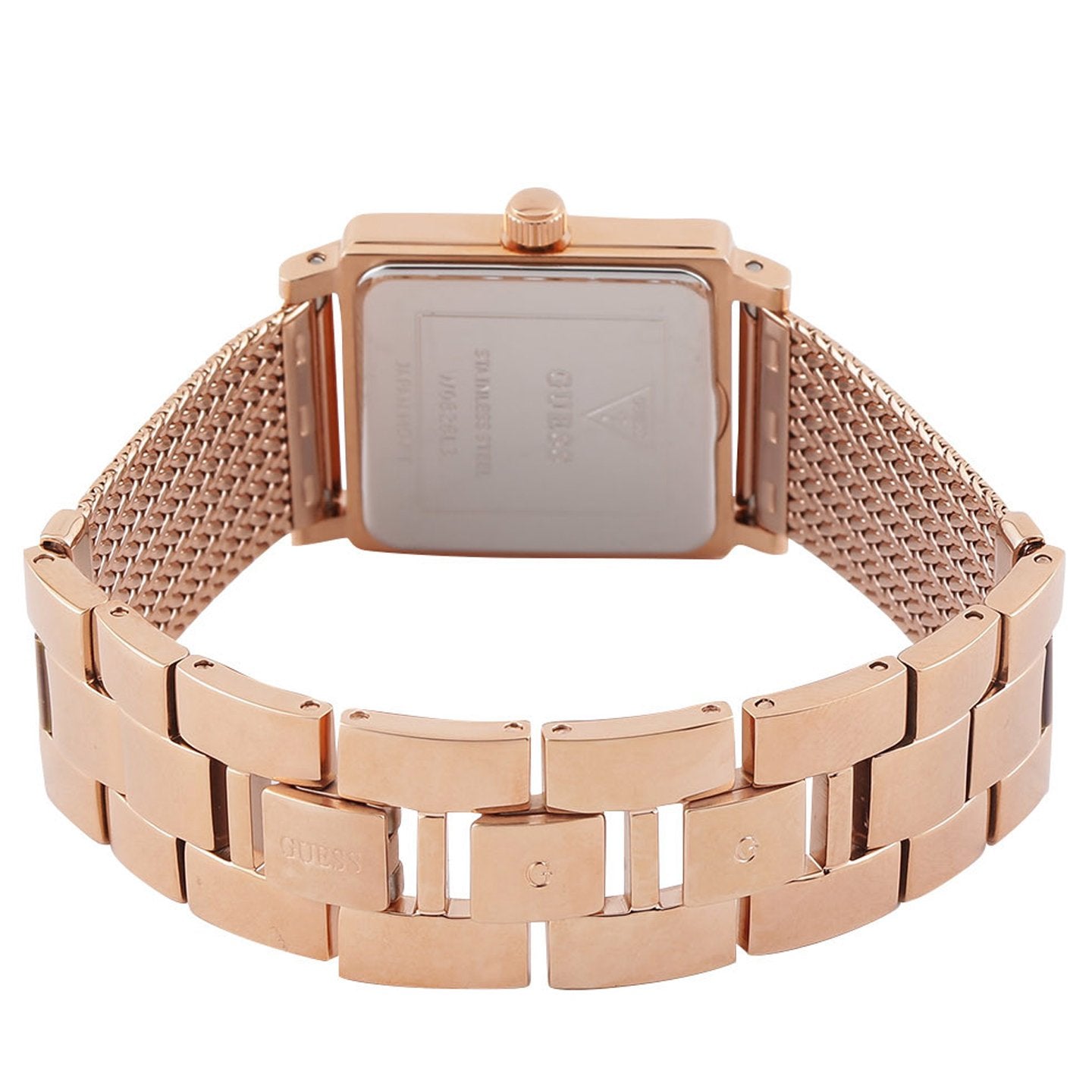 Guess W0826L3 Analog White Dial Women's Watch