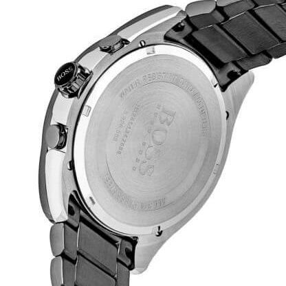 Hugo Boss 1513364 Onyx Gray Dial With Gunmetal Stainless Steel Bracelet Men's Watch