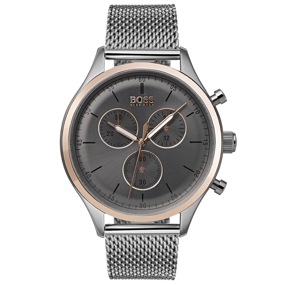 Hugo Boss HB1513549 Companion Grey Dial Men's Watch