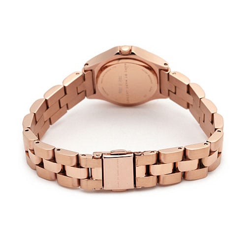 Marc By Jacobs MBM3076 Small Blade Silver Rose Gold Silver Women's Watch