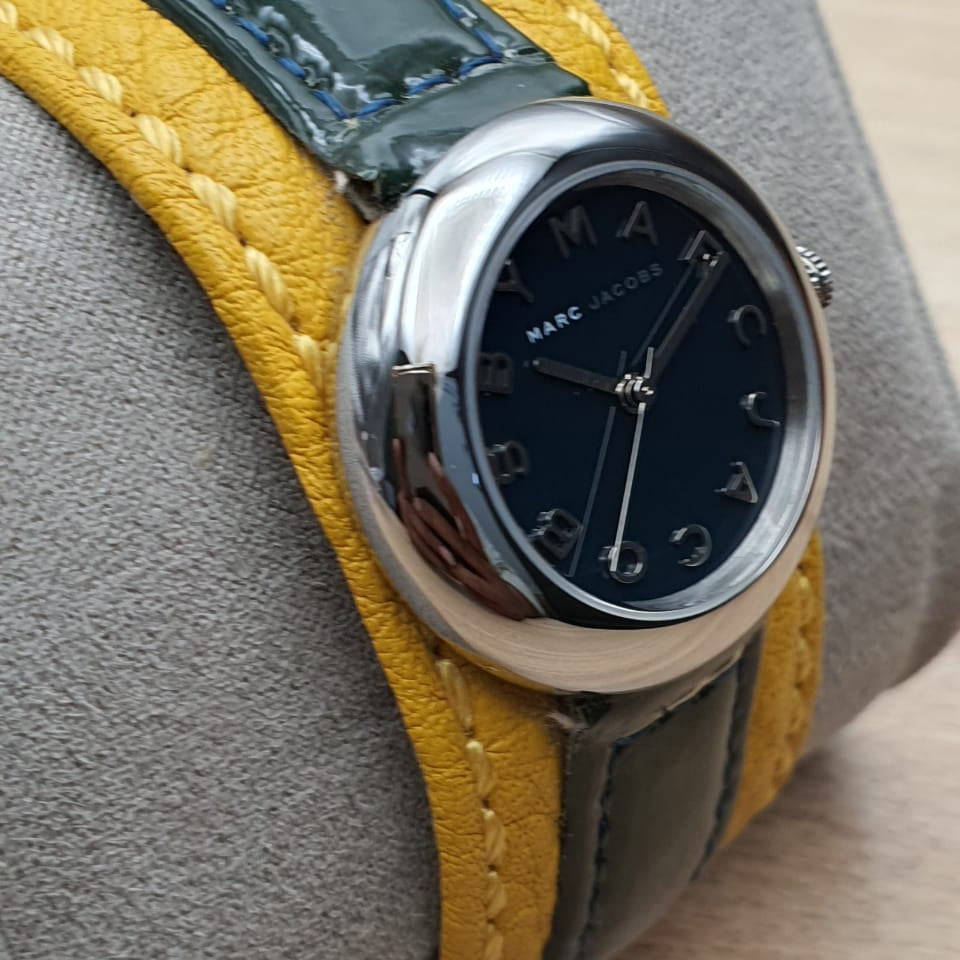 Marc by Marc Jacobs MBM1071 Quartz Leather Strap Green Women’s Watch