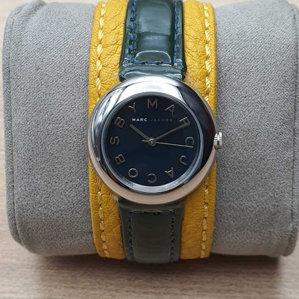 Marc by Marc Jacobs MBM1071 Quartz Leather Strap Green Women’s Watch