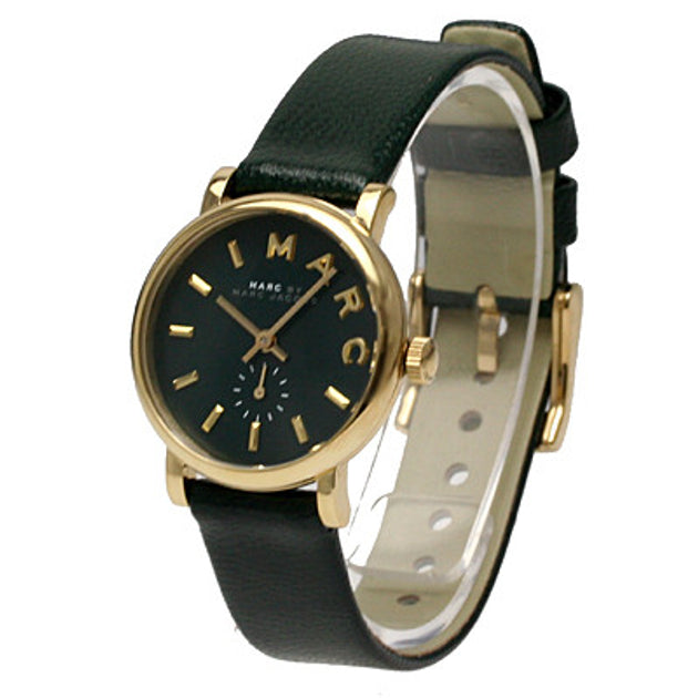 Marc By Marc Jacobs MBM1272 Green Dial Leather Band Women's Watch