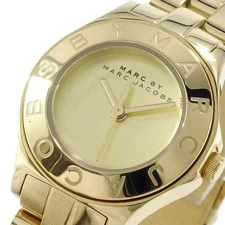 Marc By Marc Jacobs MBM3126 Blade Gold Dial Gold-tone Women's Watch