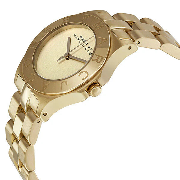 Marc By Marc Jacobs MBM3126 Blade Gold Dial Gold-tone Women's Watch