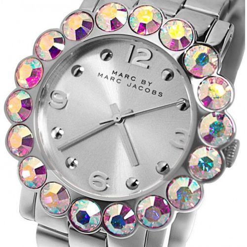 Marc By Marc Jacobs MBM3222 Amy Silver Steel Glitz Women's Watch