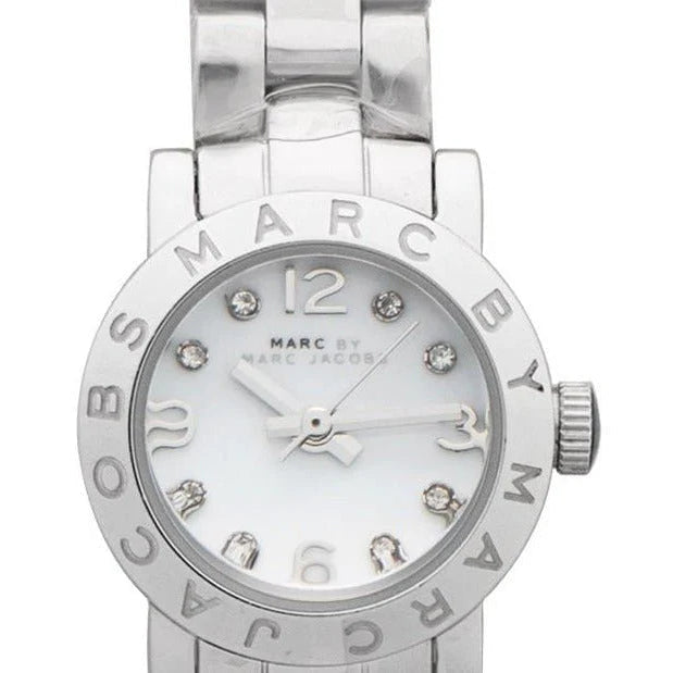 Marc by Marc Jacobs MBM3225 Amy Dinky Silver Dial Stainless Steel Women's Watch
