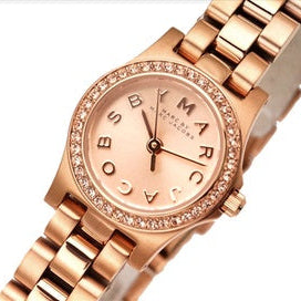 Marc by Marc Jacobs MBM3278 Rose Gold Henry Dinky Glitz Women's Watch