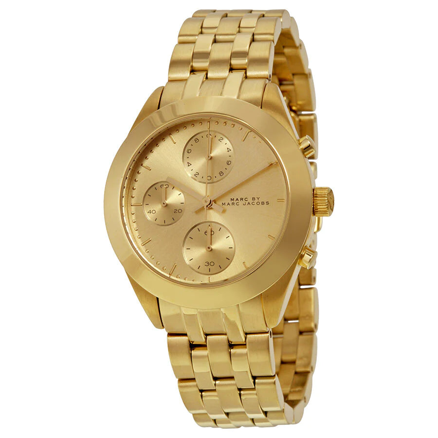 Marc by Marc Jacobs MBM3393 Peeker Dial Gold-tone Women's Watch